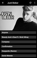 Justin Bieber Song & Lyrics اسکرین شاٹ 3