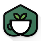 Little cardboard cafe icon