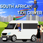 South African Taxi Driver ZA ไอคอน