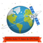 Satellite finder Tv Statut du GPS Proxy simgesi