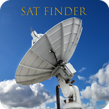 sat finder dish tv signal pointer with gps Zeichen