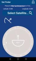 sat finder dish tv signal pointer with gps Screenshot 2