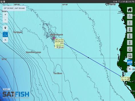 SatFish Offshore Fishing App 截图 10