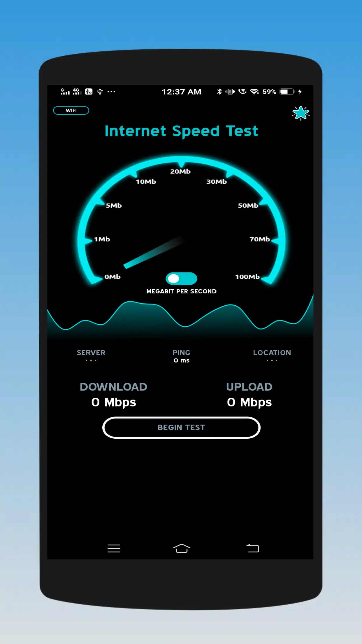 Internet Speed Meter Netspeed Network speed test for Android   APK ...