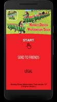 Funny Monkey Drives Watermelon Train Cartaz