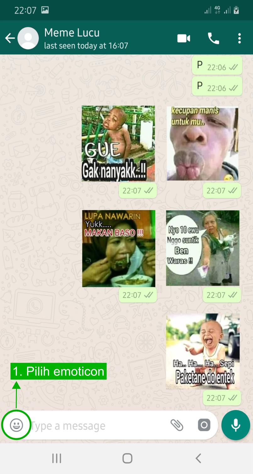 31 Trend Stiker  Wa  Meme  Lucu Terkini Lokerstiker