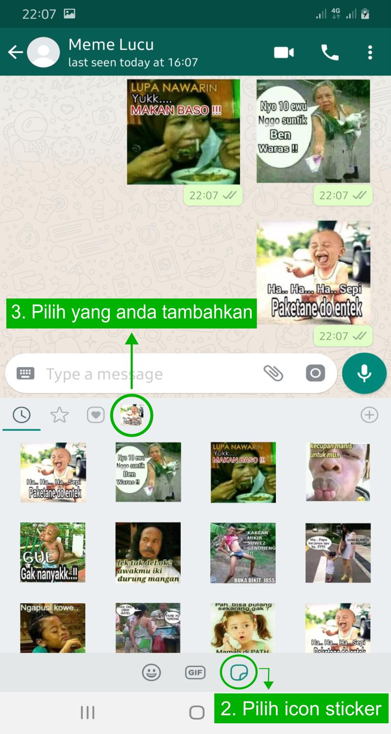 31 Trend Stiker  Wa  Meme  Lucu Terkini Lokerstiker