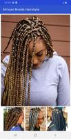 African braids hairstyle تصوير الشاشة 3