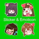 Girly Sticker and Emoticon for WAStickerApps APK