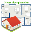 House floor plan ideas ícone