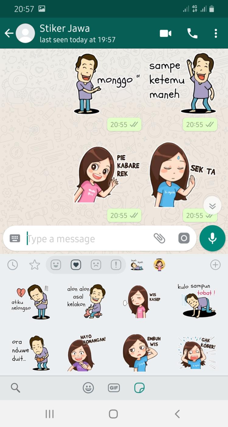 Stiker Lucu Bahasa Jawa Wastickerapps For Android Apk Download