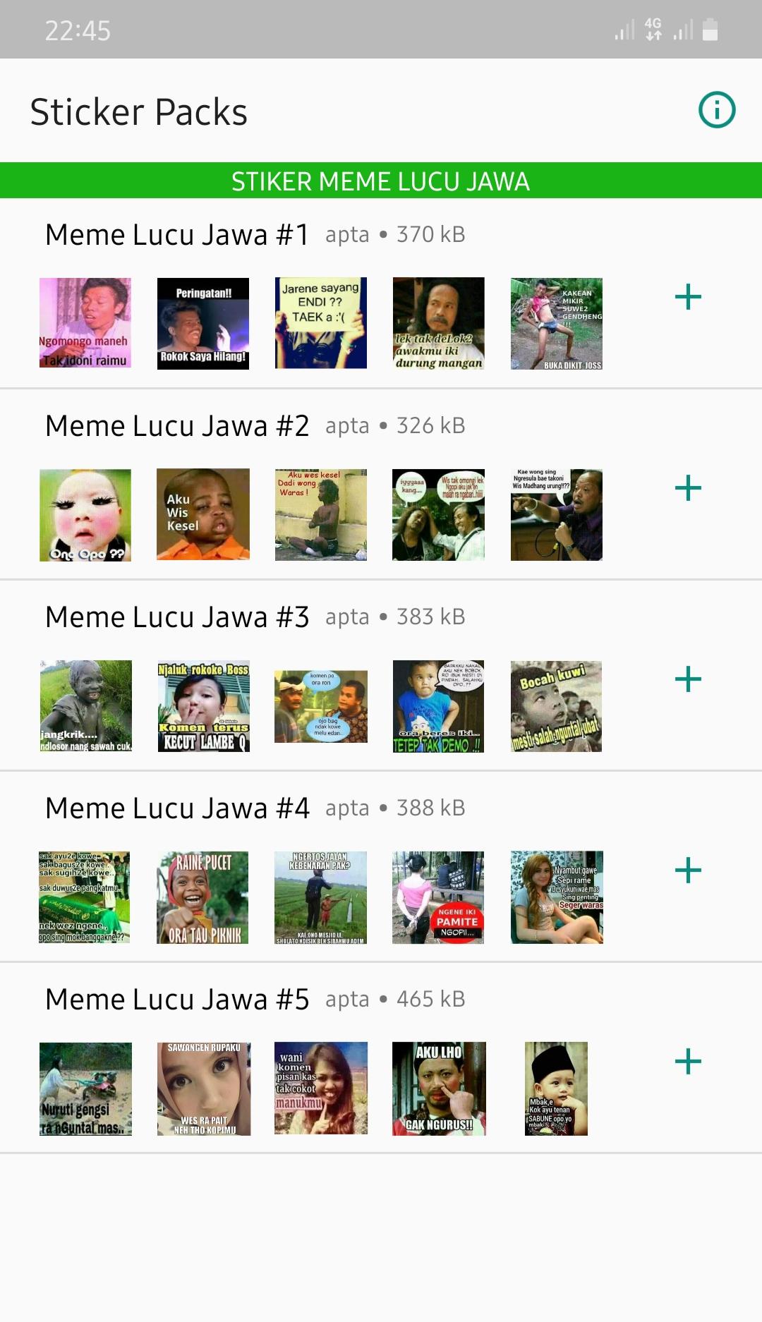 30 Buat Stiker  Meme  Lucu Apk Terbaru Lokerstiker