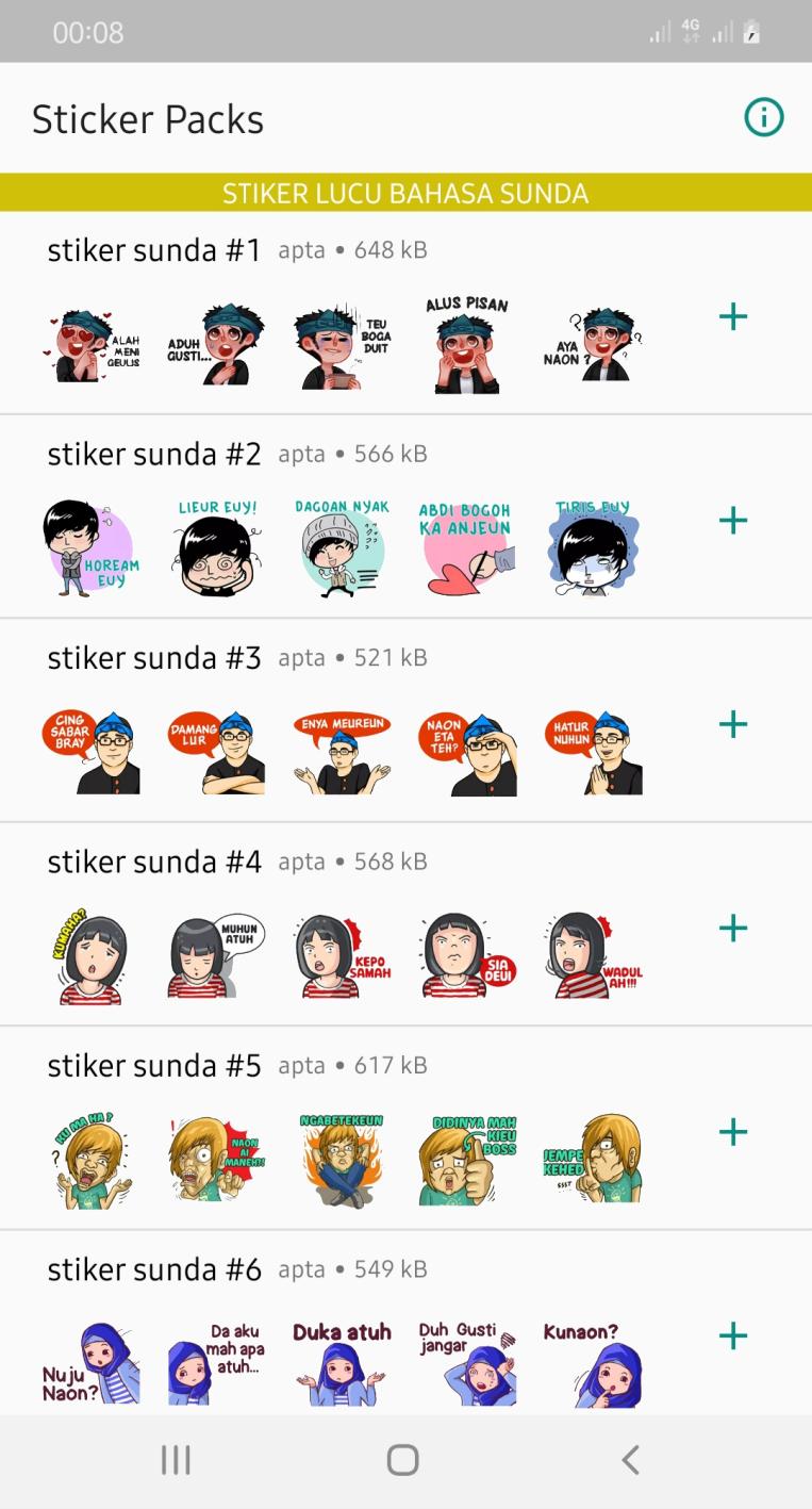 Stiker Lucu Bahasa Sunda Wastickerapps For Android Apk Download