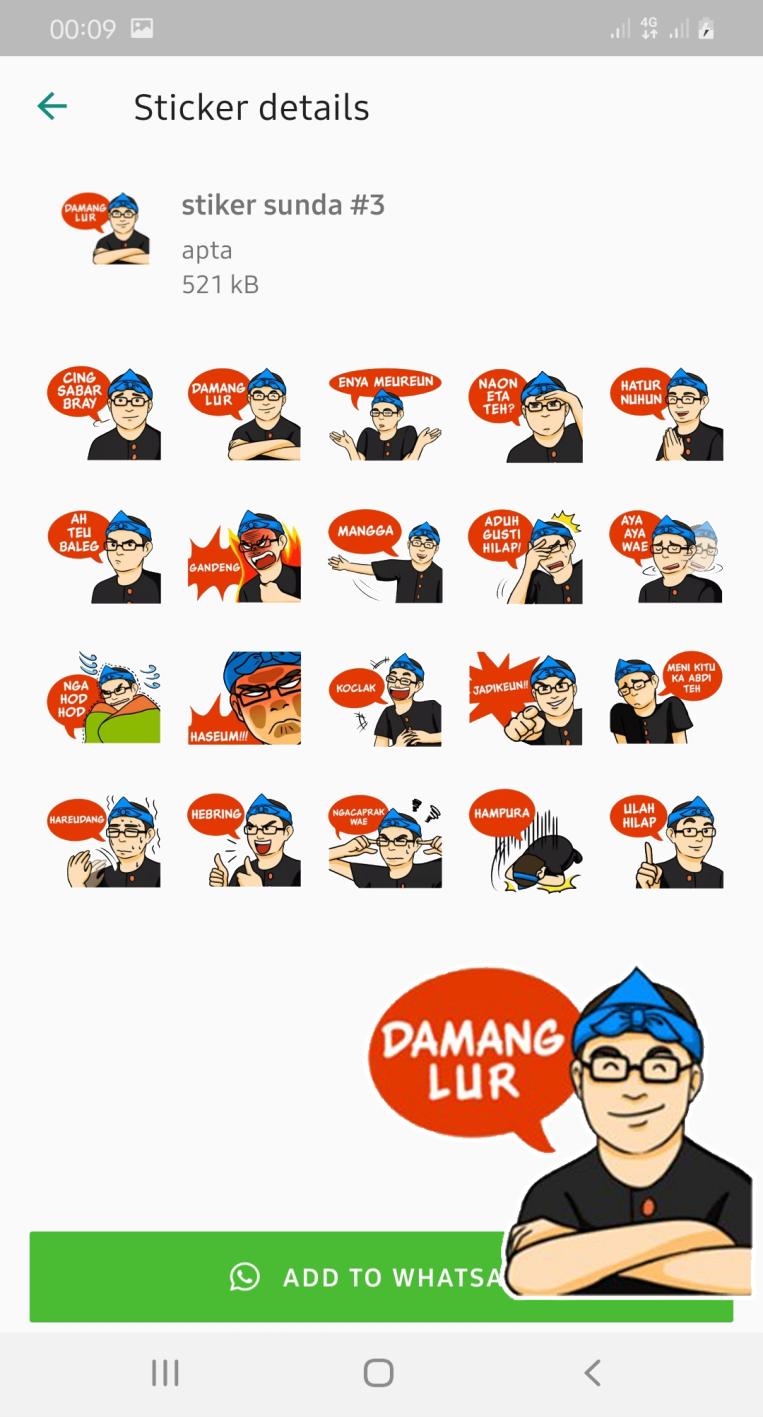 Stiker Lucu Bahasa Sunda Wastickerapps For Android Apk Download