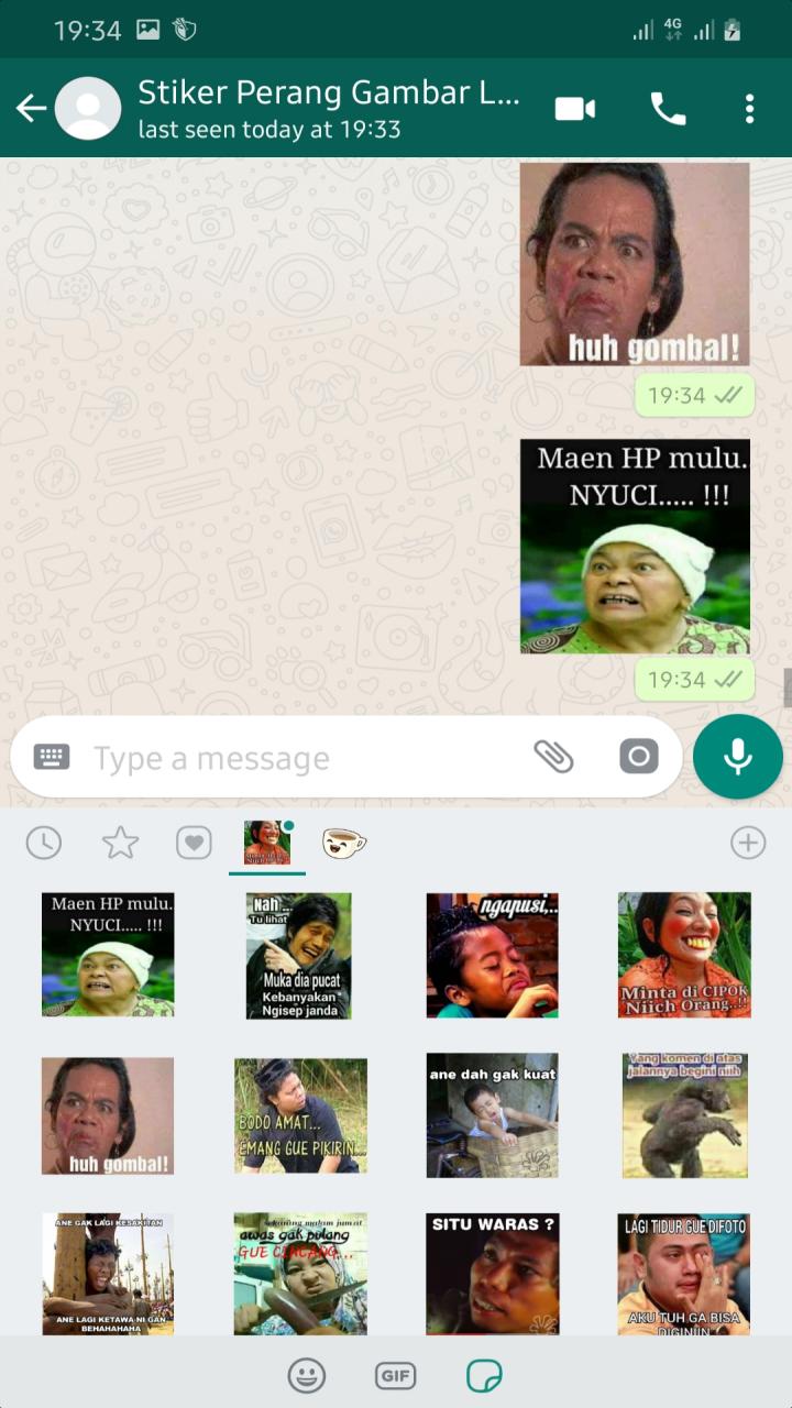 Stiker Perang Gambar Lucu For Android Apk Download