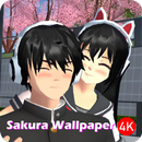 Cute Sakura School Wallpaper APK