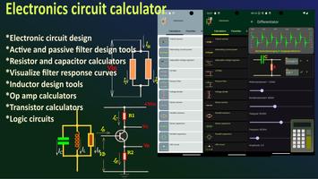 Calctronics  electronics tools poster