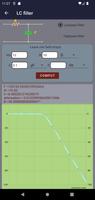 Electronic filter design tool imagem de tela 1