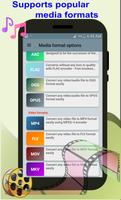 برنامه‌نما Media converter عکس از صفحه
