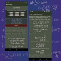 Fisika: calculator for physics-poster