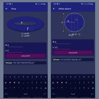 Volume calculator - 3D shapes تصوير الشاشة 3