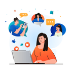 Chat With AI Friends icon