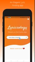 Lyricsology - An Elegant Lyric Finder Affiche