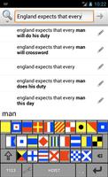 Signal Flags Keyboard ポスター