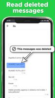 حذف استعادة الرسائل الدردشة تصوير الشاشة 1