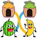 لعبة حفظ الفواكه ورسم المنزل APK