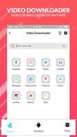 Free video downloader-all downloader app-poster