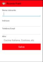 Ricorda Piatti capture d'écran 1