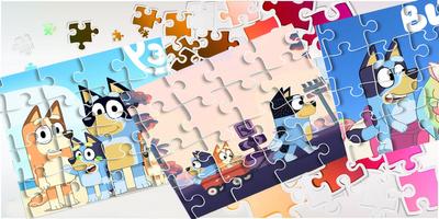 Bluey Jigsaw Puzzle পোস্টার