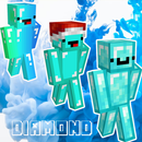 Diamond Skin For Minecraft PE-APK
