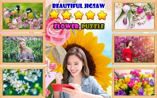 Wonderful Flowers Puzzle poster