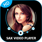 Sax Video player - XNX video player, All Formats icône