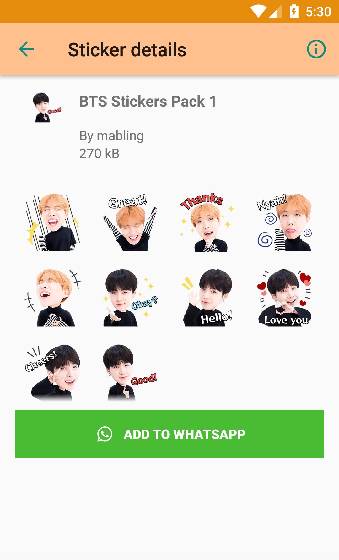 30 Download  Bts  Whatsapp  Sticker Pack Terkini Postwallpap3r