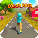 Color Rush Colored 3D Man Run icon