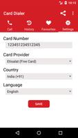 Hello Card Dialer capture d'écran 1