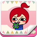 APK Red Girl Emoji
