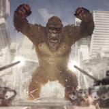 狂野憤怒的巨型大猩猩怪物獵人城市橫衝直撞 - 哥斯拉遊戲