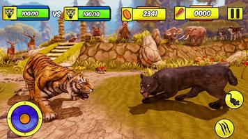 النمر الأسود محاكي الحياة تصوير الشاشة 1