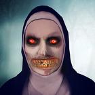 Das Scary Evil Nun-Horror-Spie Zeichen