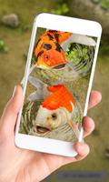 برنامه‌نما Fish Live Wallpaper 3D: Aquarium koi Pond 2018 عکس از صفحه