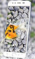 سمك حي ورق الجدران 3D حوض سمك كوي بركة ماء 2018 تصوير الشاشة 3