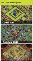 Pro Clash of Maps Base Layouts poster