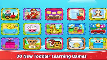 Toddler Games 2, 3, 4 Year Kid पोस्टर