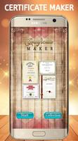 Certificate Maker الملصق