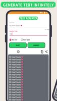 Text Repeater - Repeat Text capture d'écran 2