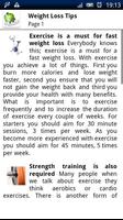 Weight Loss Tips screenshot 3